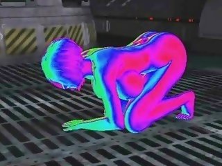 3D Animation Alien Abduction 1