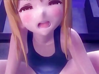 Tinh vi hentai cô gái tóc vàng được nhỏ mưa twat fucked lược