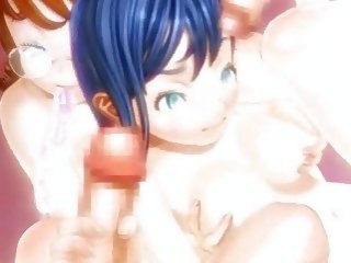 Vui sướng 3d hentai đồng tính với bigboobs phi thường chết tiệt