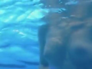 Underwater Strip Of Shocking Boobs