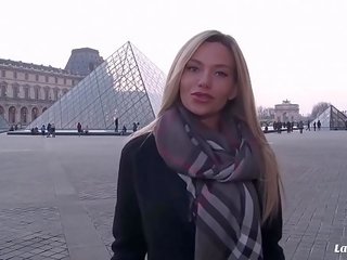 La novice - dögös orosz blondie subil arch jelentkeznek vert kemény által francia nyél