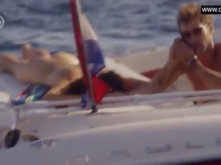Marly van der Velden - Petite teen girl, Naked Sunbathing dirty movie - Verliefd op Ibiza S01E01 (2013)