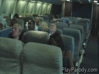 2 oversexed stewardesses cunoaște cum pentru vă rog the passengers