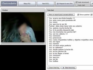 31 - linda argentína se masturba en chatroulette