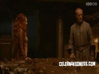 Celeb carice dodávka houten akt na hra na thrones ryšavý