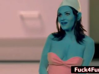 Charley Chase in The Smurfs Parody XXX